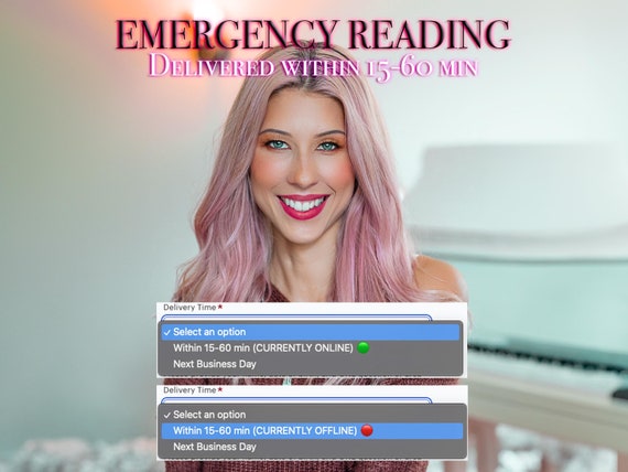 Same Hour Psychic Reading Clairvoyant Psychic Reader Instant Response