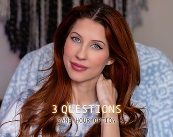 SAME HOUR Psychic Reading 3 questions