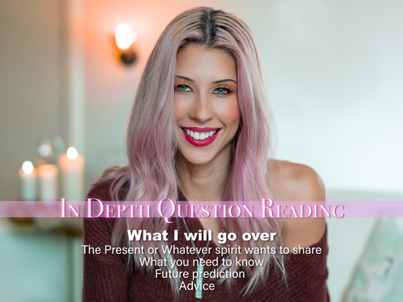 In-Depth Reading, Detailed Reading Same Hour, Psychic Tarot Reading, Same Day Psychic Read, Questions Reading Clairvoyant