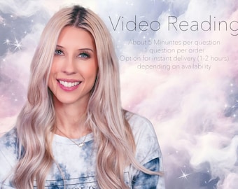 SAME HOUR Psychic Reading - 5 minute VIDEO