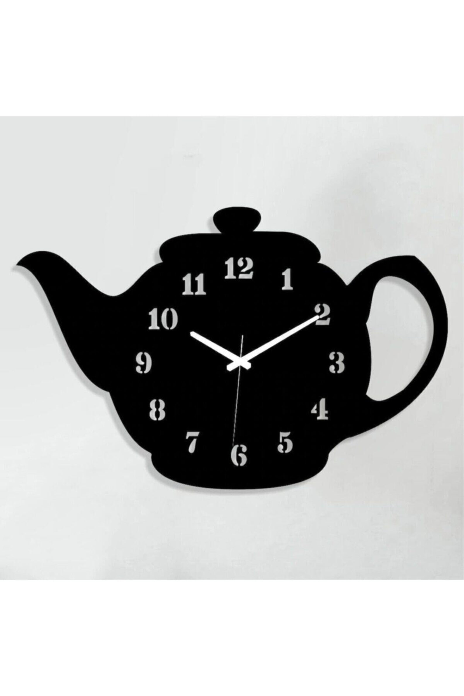 For Kitchen Wall Clock Teapot Design Wall Clock DECORATIVE Etsy