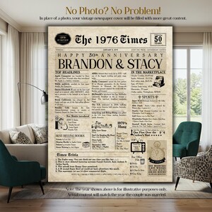 50th Anniversary Card | 50th Wedding Anniversary Gift | 50 Year Anniversary | Husband Anniversary | Wife Anniversary | 50 Anniversary afbeelding 10