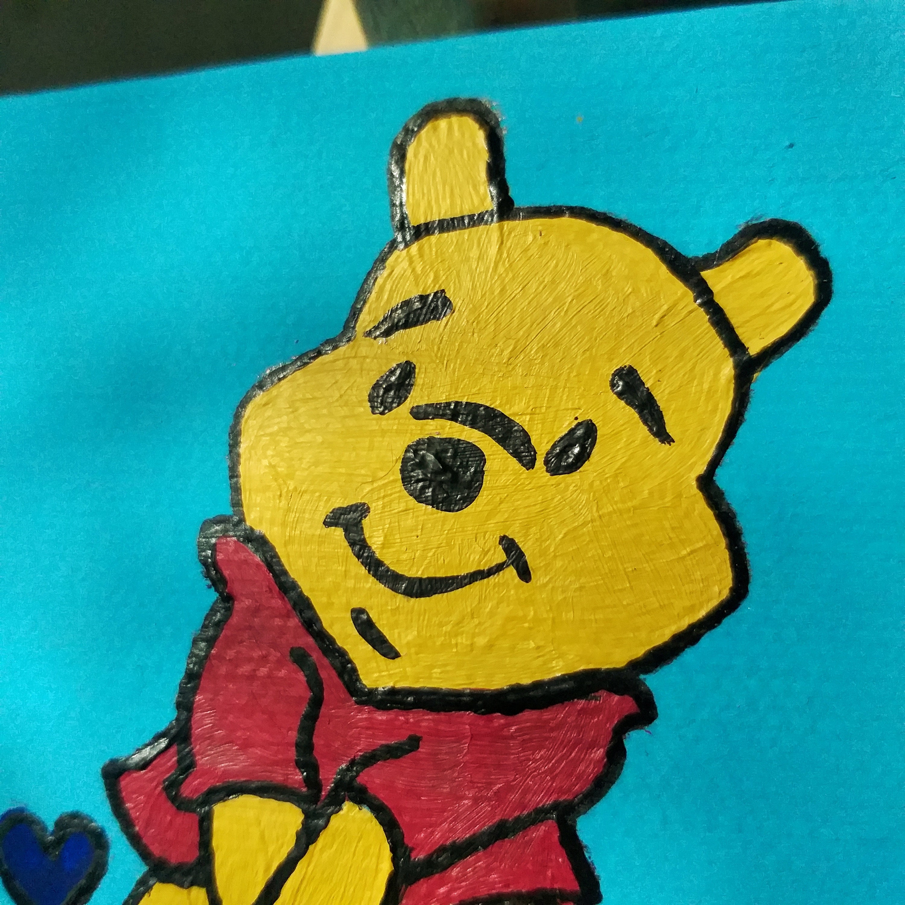 Winnie the Pooh Canvas Art Etsy