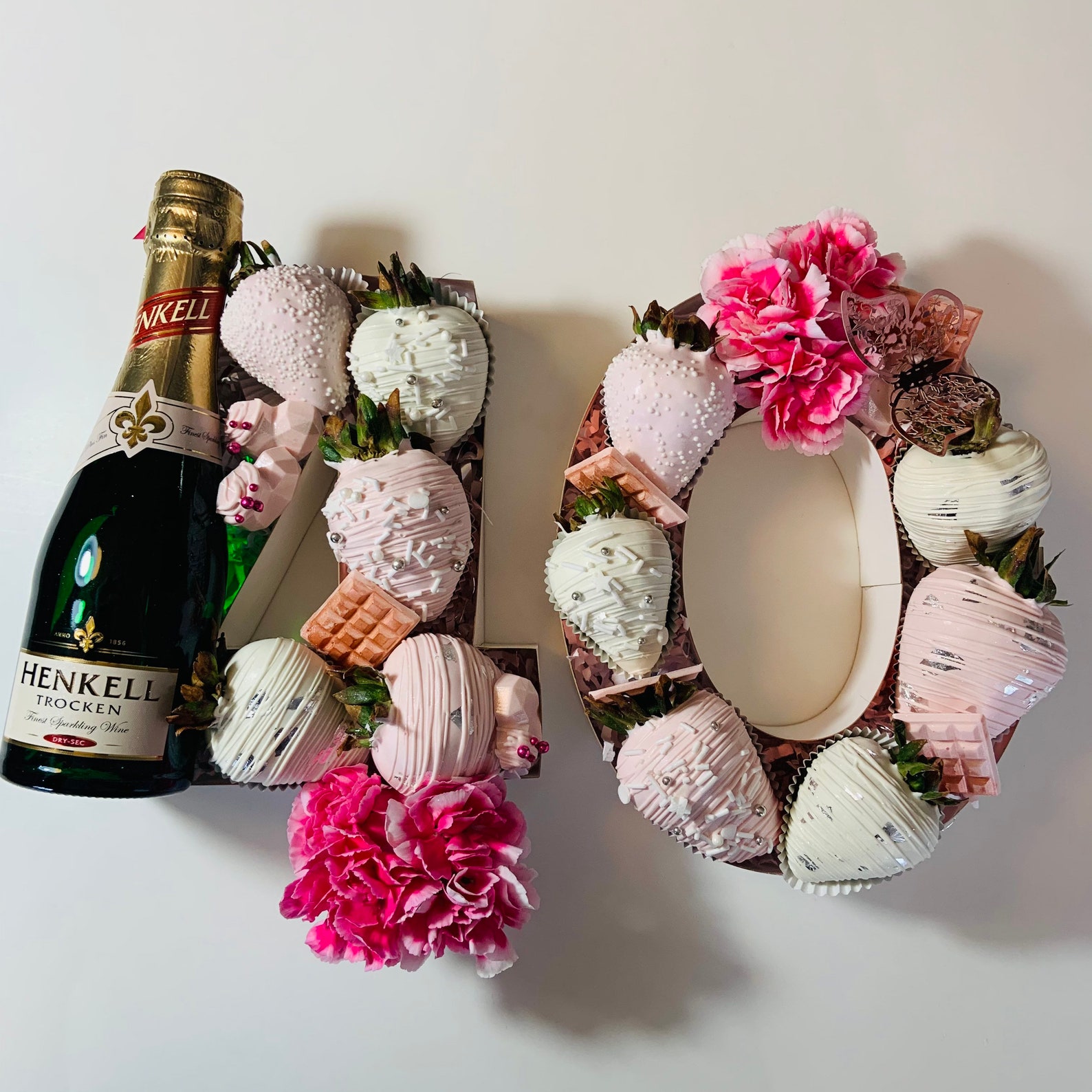 Fillable Letter and Number Boxes DIY Kit / Unassembled Etsy