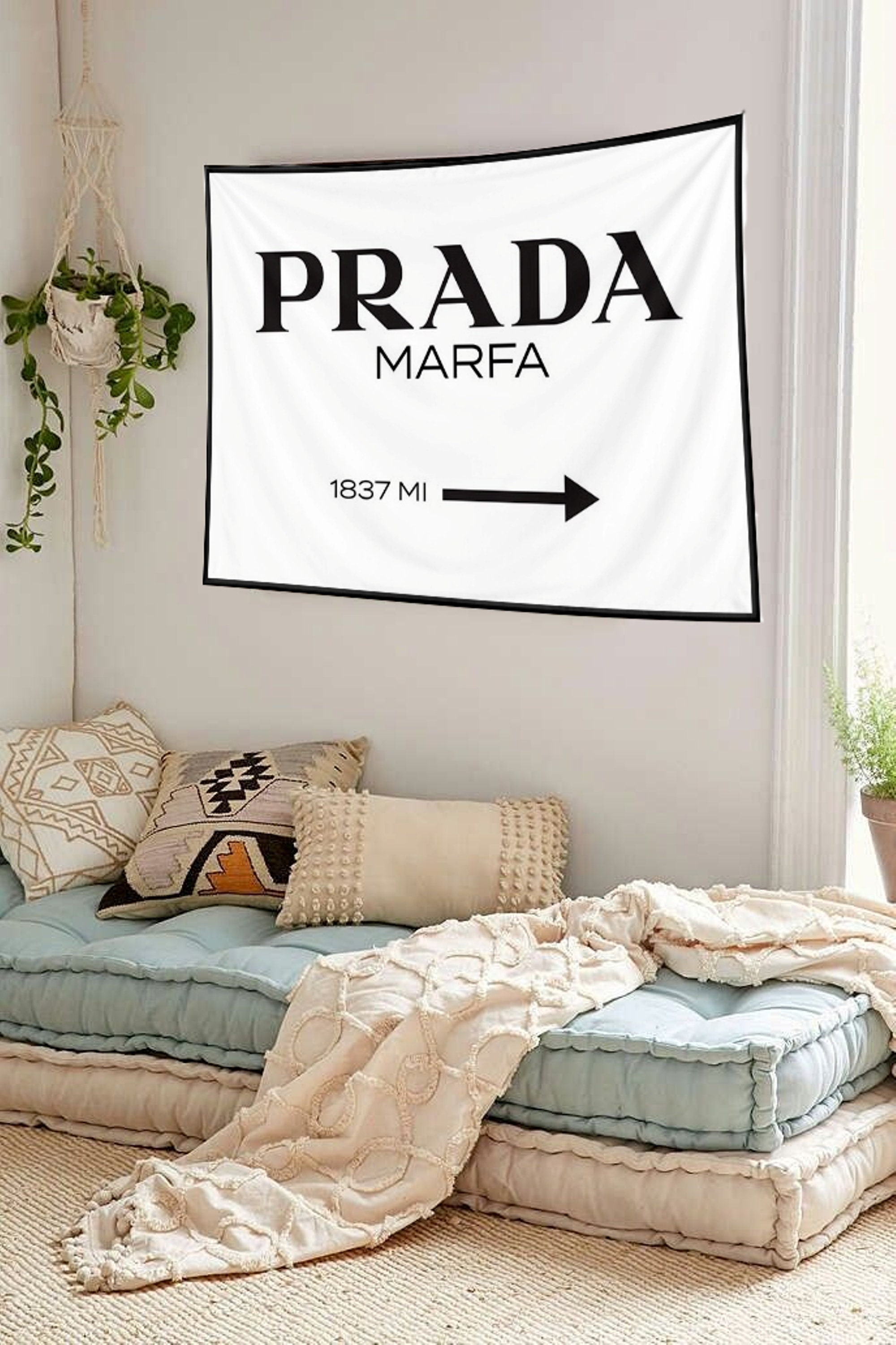 Acheter Tableau sur toile Prada Marfa Gossip Girl Marbre