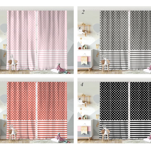 Nursery Curtains Etsy