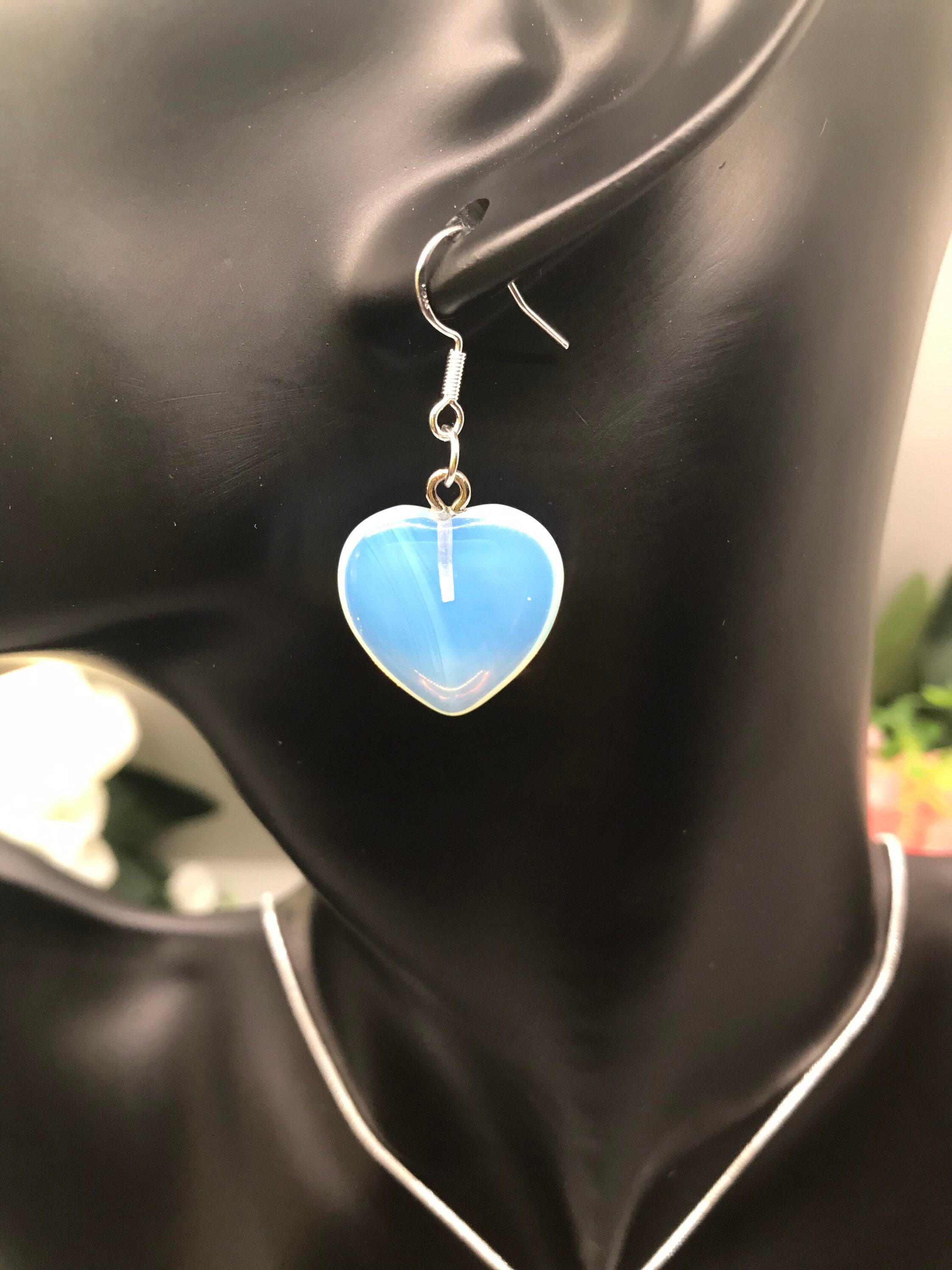 Opal Necklace & Earrings set | Etsy