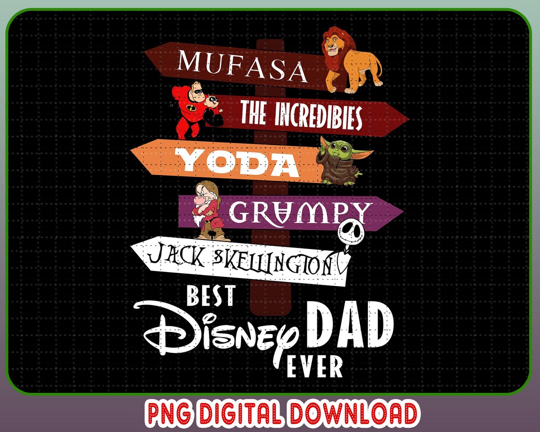 Best Disneyland Dad Ever Bundle PNG, Disneyland Fathers Day 2024 ...