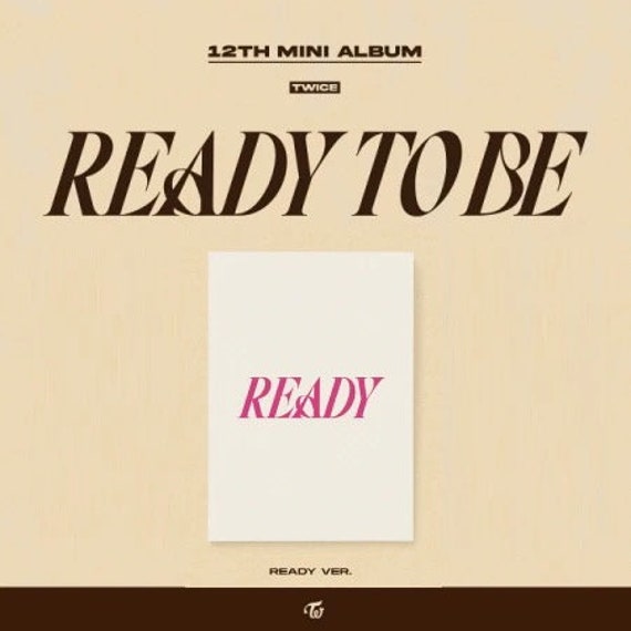 TWICE - READY TO BE (12TH MINI ALBUM) - Random / without poster