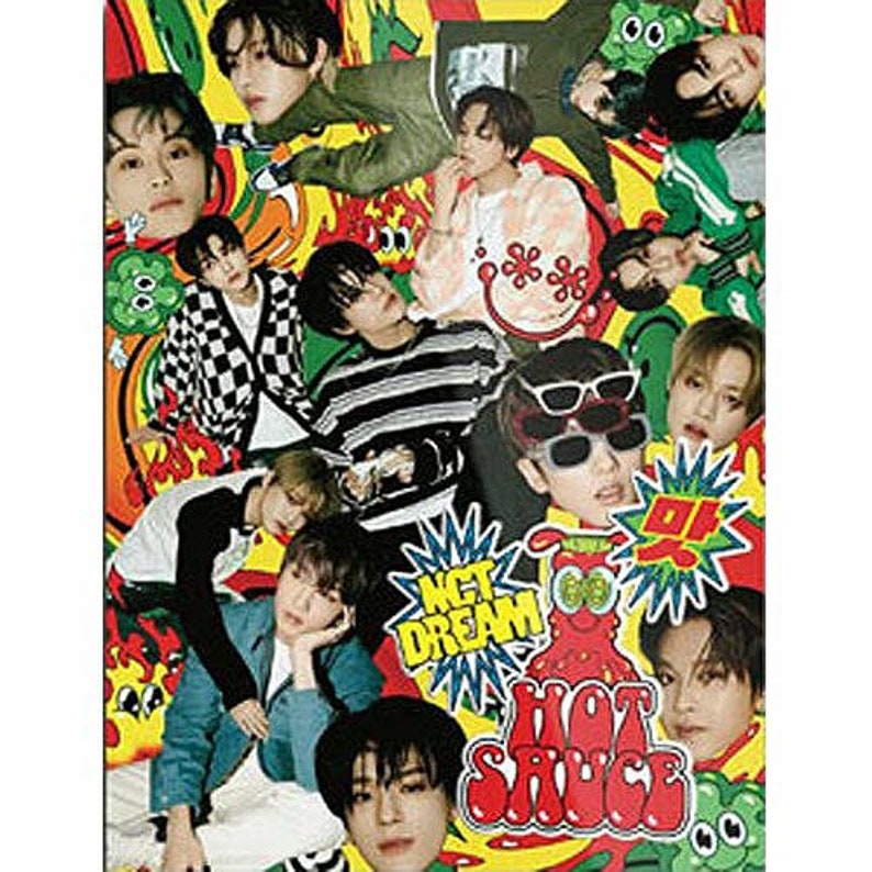 NCT Dream 1st Album Hot Sauce Photobook Version in Stock Etsy