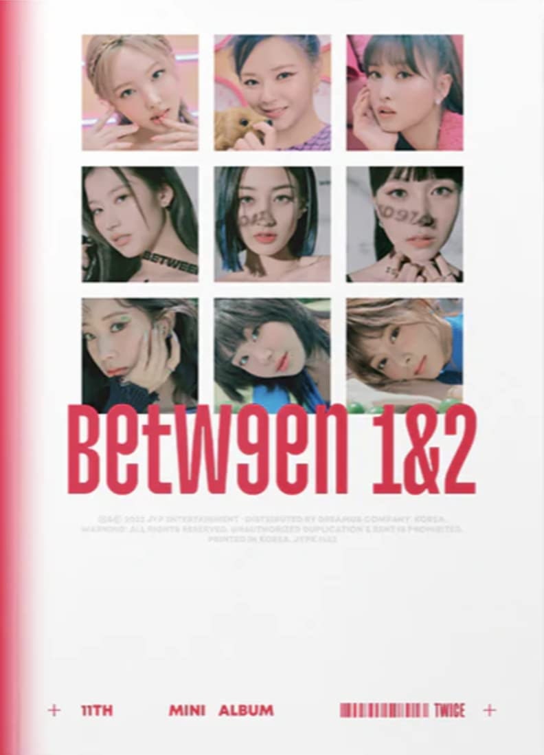 TWICE BETWEEN 1&2 11th Mini Album -  Finland