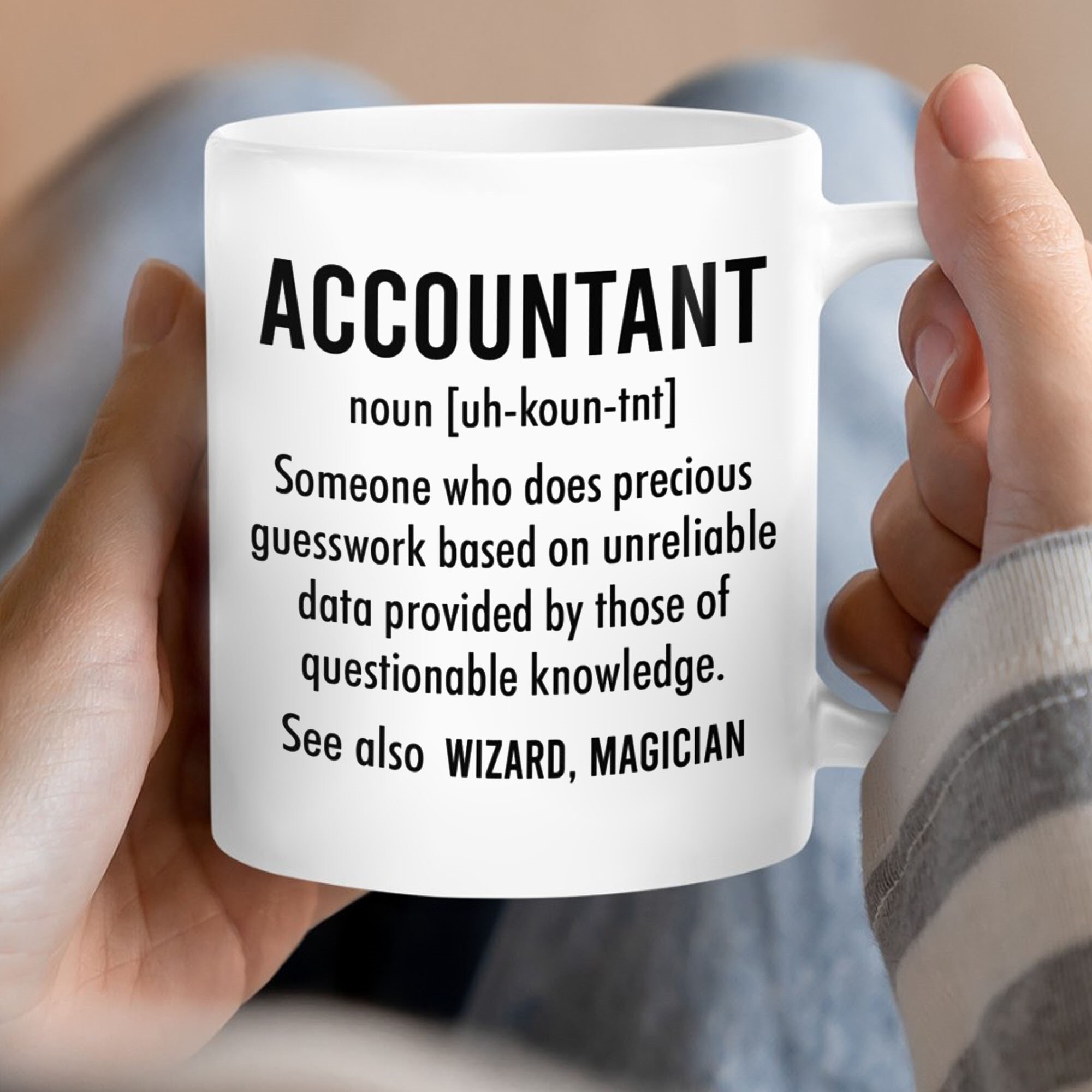 Accountant Definition Mugs Funny Accountant Mug Accountant Etsy