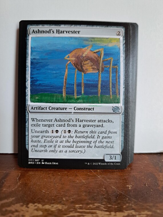 MTG: Ashnod's Harvester Alter - Etsy