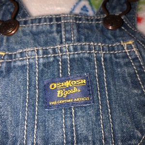 Vintage Oshkosh overalls size 3 months