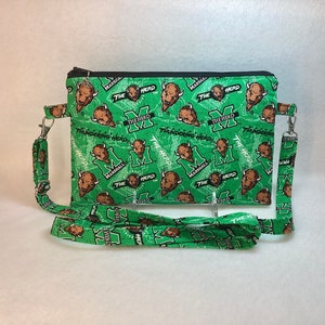 Marshall University Themed Crossbody Purse
