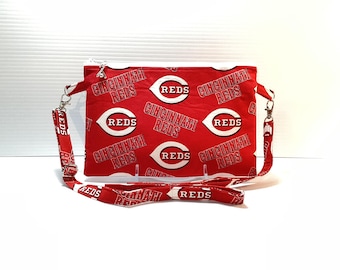 Cincinnati Reds Themed Crossbody Purse