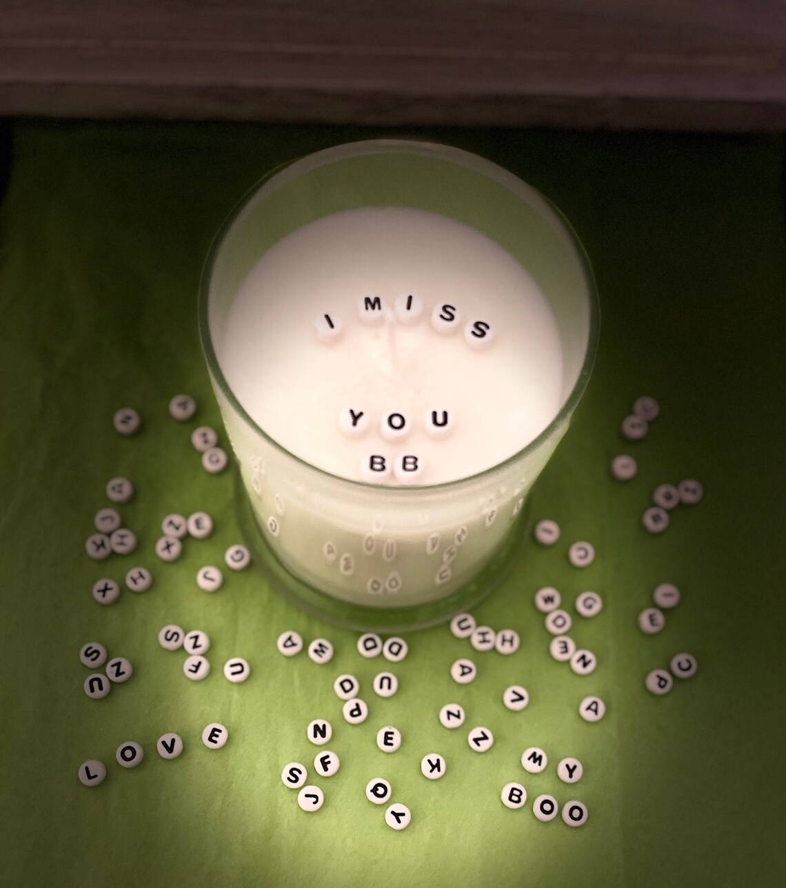 Secret Message Candle Etsy