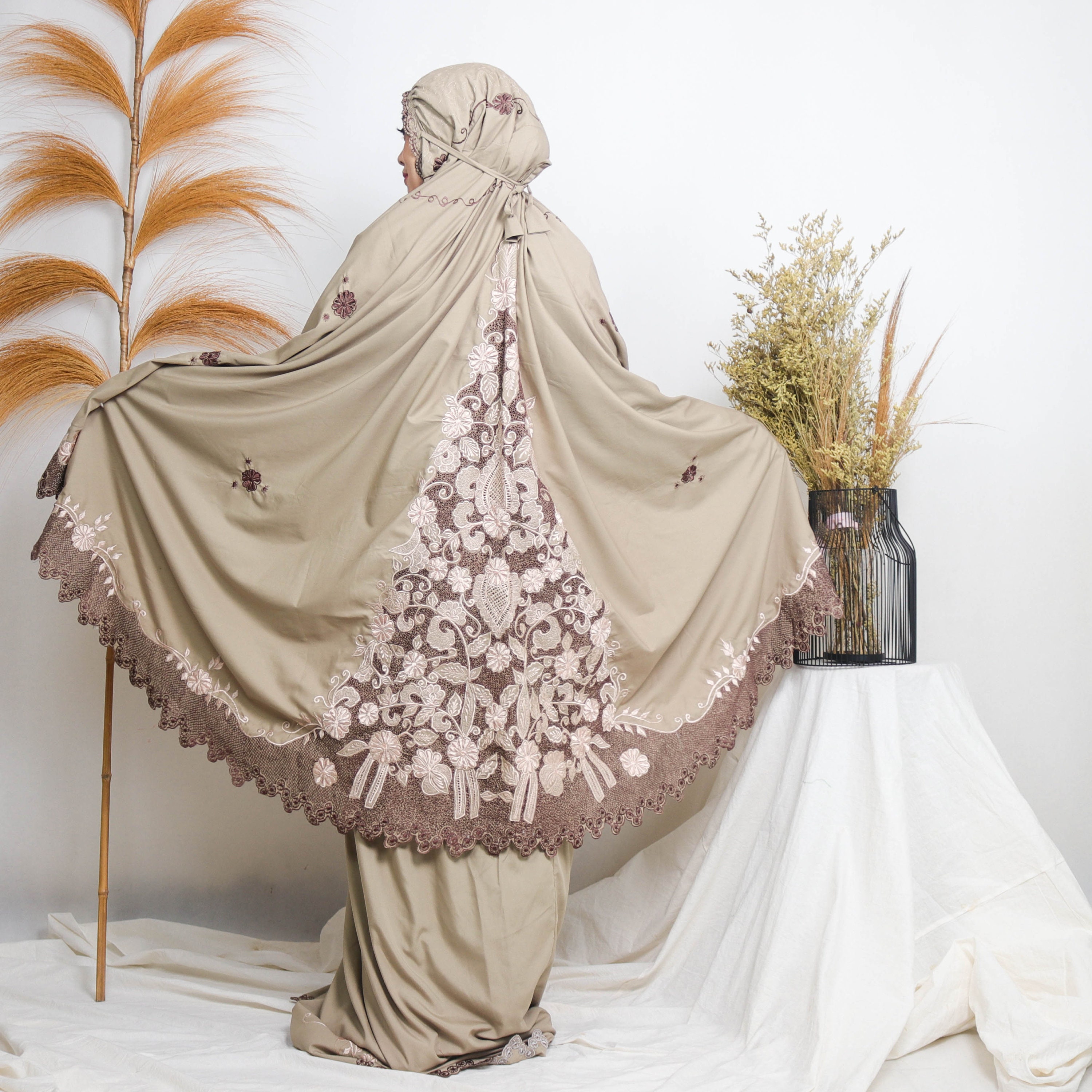 Prayer Clothes Set Dress Clothes 2Piece Embroidery Muslim Etsy