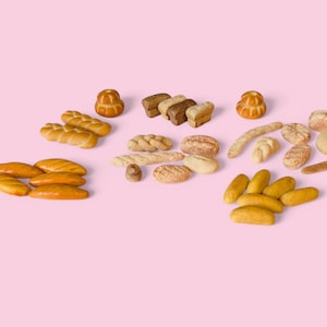 Dolls House Accessories 1:12 1/12 Scale - Breads Bundle