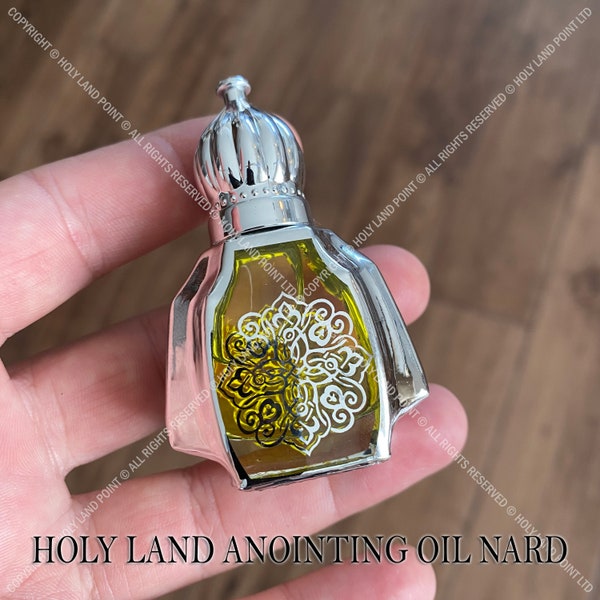 Nard zalfolie, Heilig Land Nard olie, Jeruzalem Nard olie, Bijbelse zalfolie, Nard olie