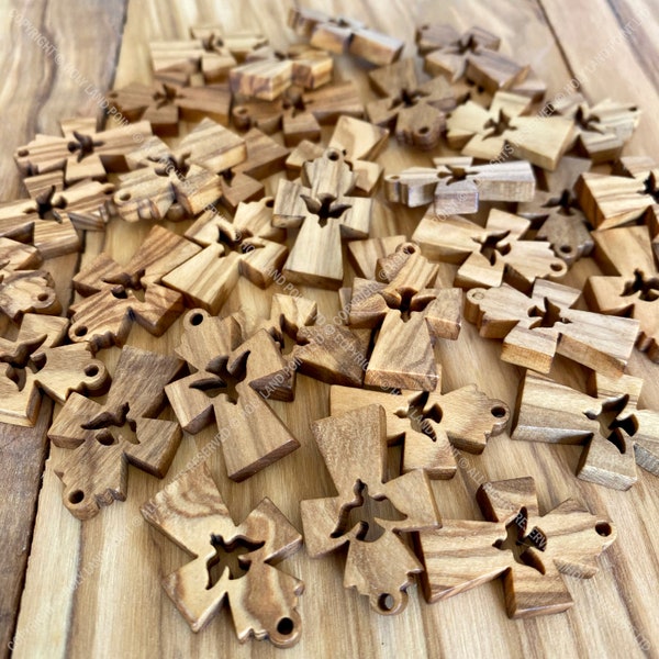 Small olive wood crosses, Wooden crosses, Bethlehem crosses, Holy Land crosses, Small wooden crosses