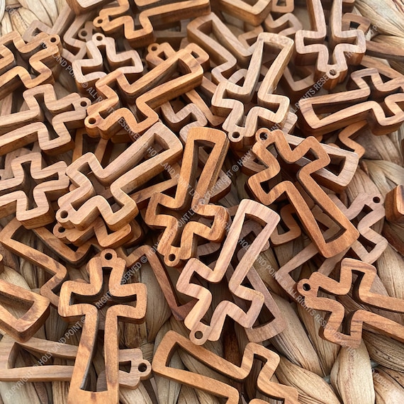 Olive Wood Crosses Natural Wood Crosses Wooden Crosses Etsy