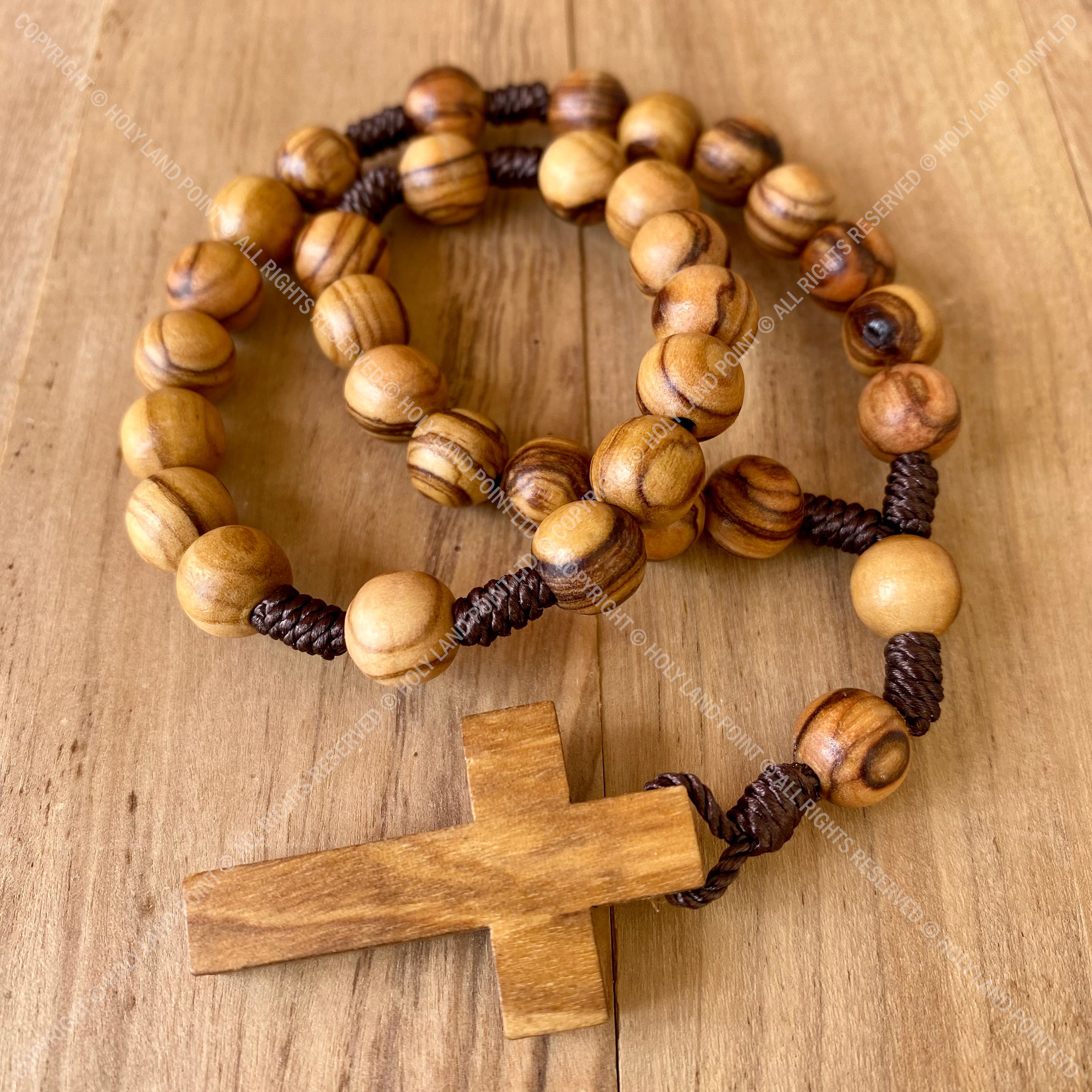 Anglican rosary Prayer beads Olive wood rosary Anglican Etsy