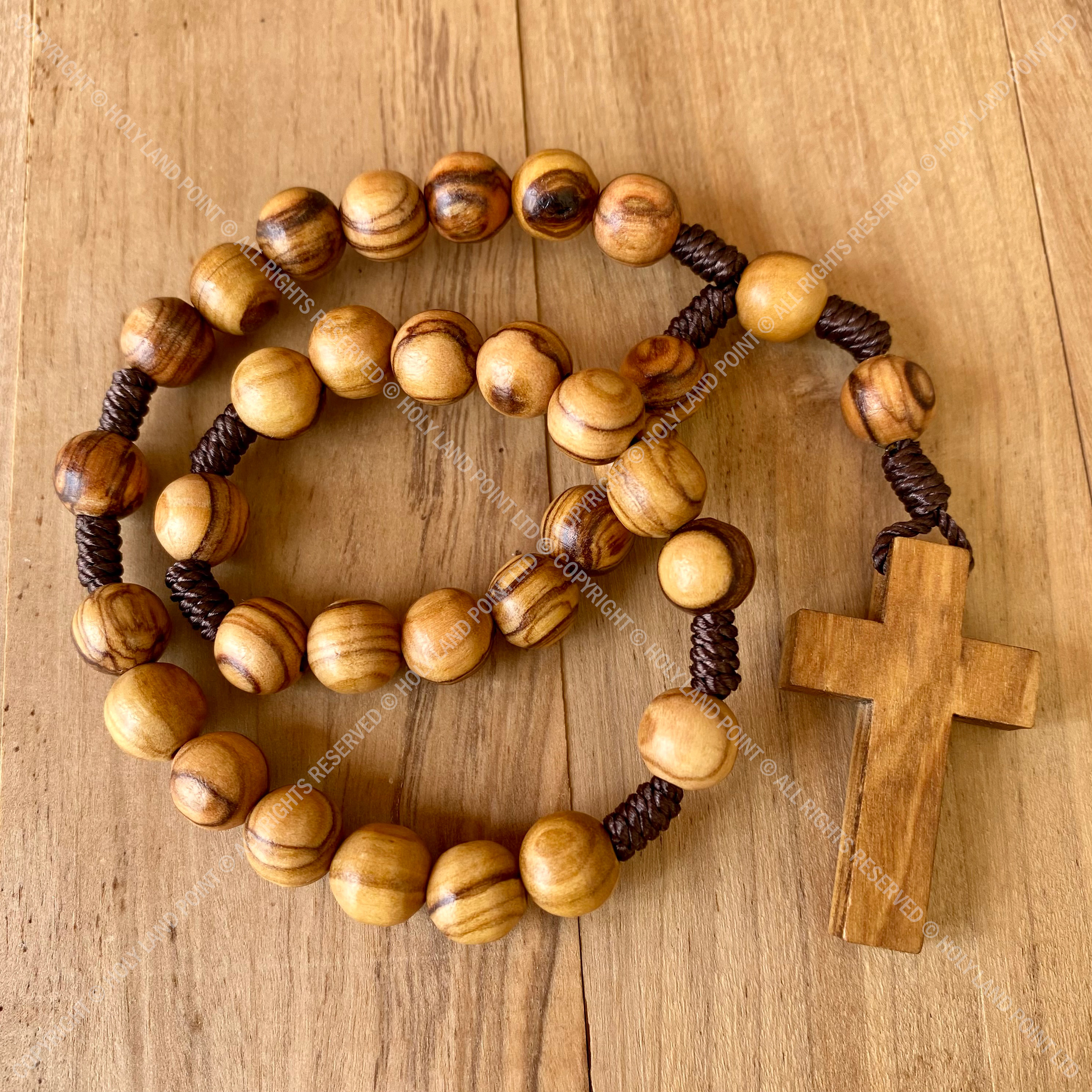Anglican rosary Prayer beads Olive wood rosary Anglican Etsy