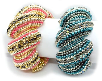 Bead Kit - Diagonal Cellini Bracelet