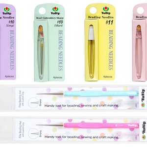 Agujas y punzones para abalorios Tulip