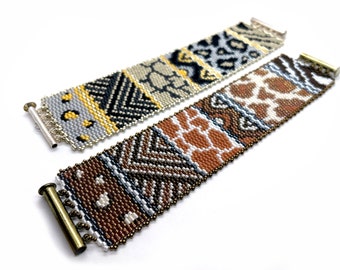 Bead Kit - African Safari Peyote Bracelet