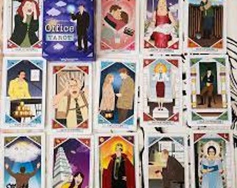 Same Day* "The Office" Tarot Card Reading (Blind Reading or Question), Image and Voice Recording Included