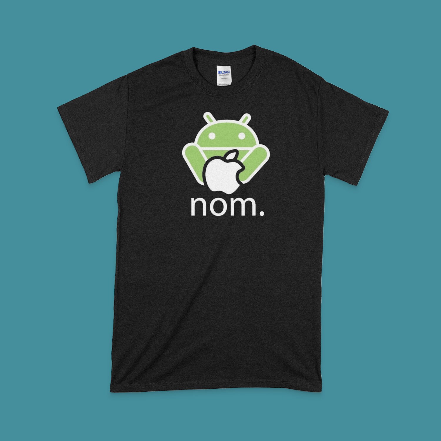 Android Eats Apple Funny T-shirt Tee PC Geek Parody Gift NOM - Etsy Canada Android Eats Apple Funny T-shirt Tee PC Geek Parody Gift NOM - Etsy Canada