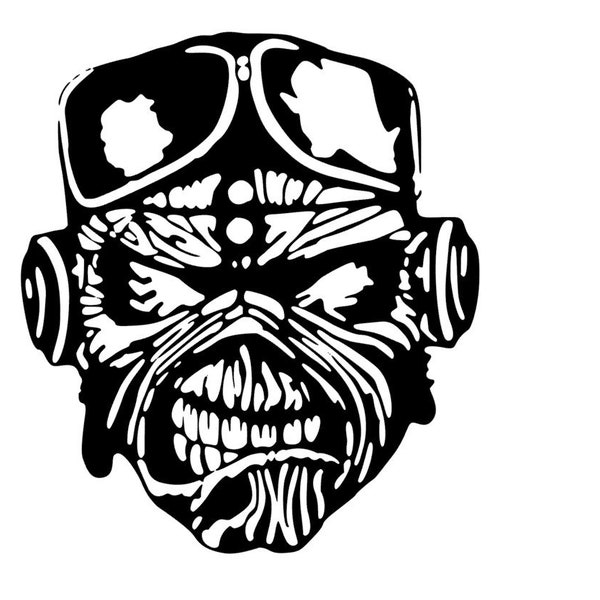 Iron Maiden Car Stickers Etsy