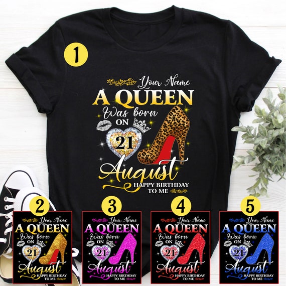 Camisetas personalizadas de cumpleaños para mujer hotsell