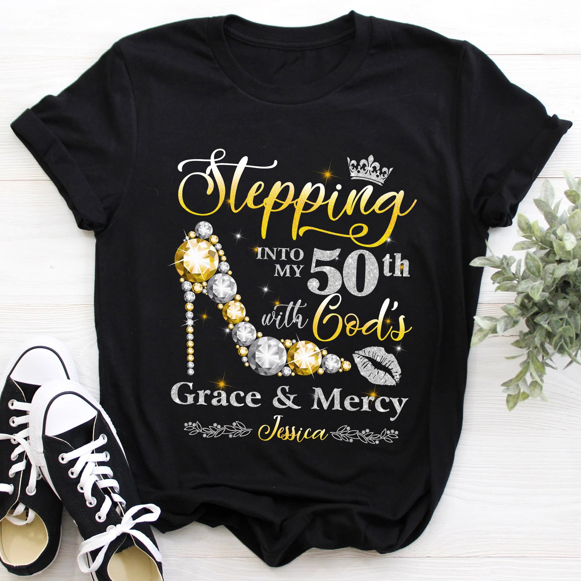 Discover 50th Birthday Shirt For Women, 50 Years Old Birthday Shirt