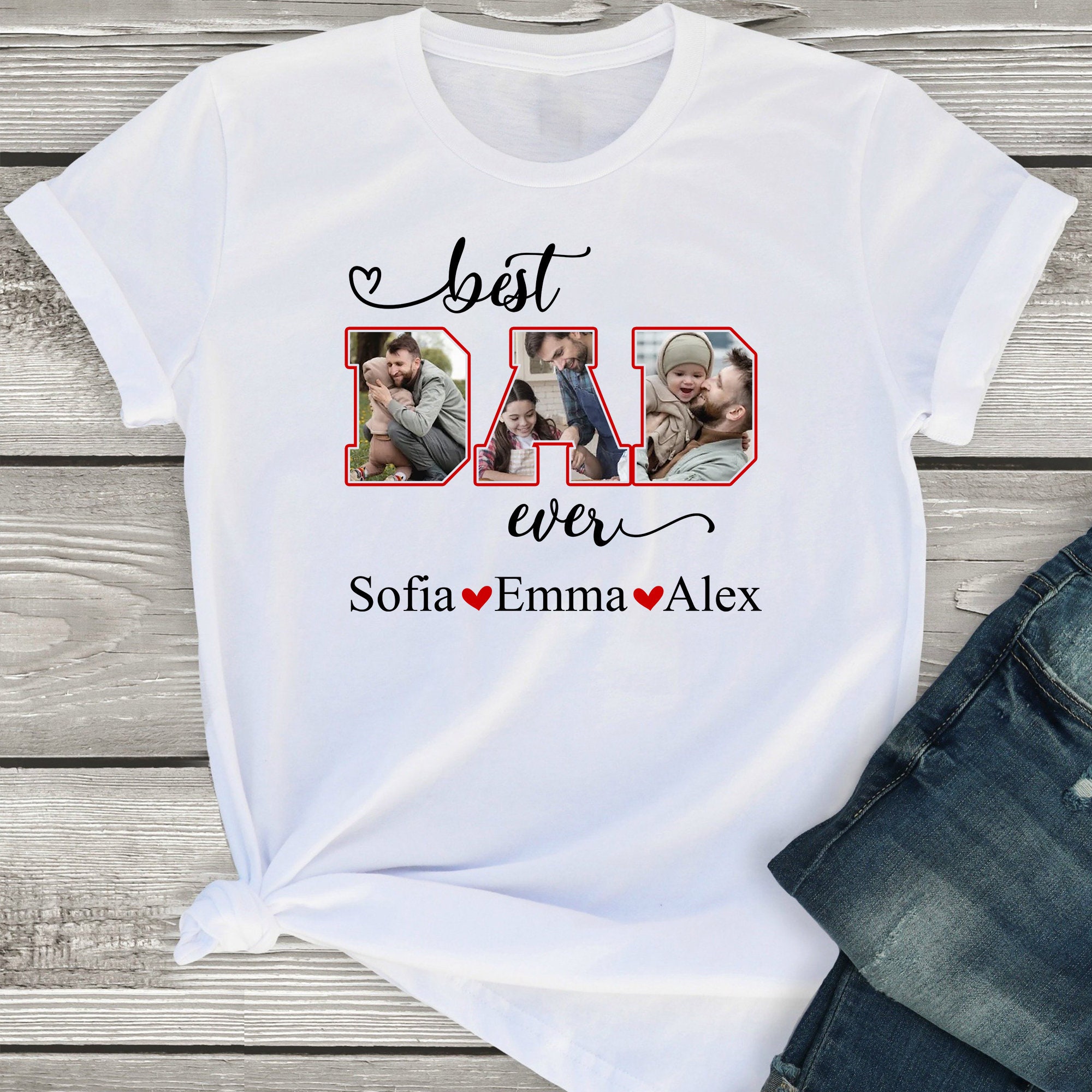 Fathers Day Personalized Shirts Personalized Gifts For Dad Shirt  021HTMH260324 Father's Day Custom Shirt For Dad, image size:2000x2000