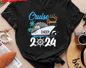 Custom Cruise Squad 2024 Shirt, Cruise Squad Shirt, Custom Cruise Crew Group Shirt, Custom Family Cruise Shirts,  Matching Family Tees