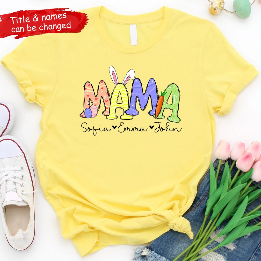 Mama Easter Shirt, Mama Bunny Shirt, Cute Easter Shirt for Mama, Bunny