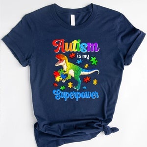Autism Awareness Shirt Autism is My Super Power T-Shirt
