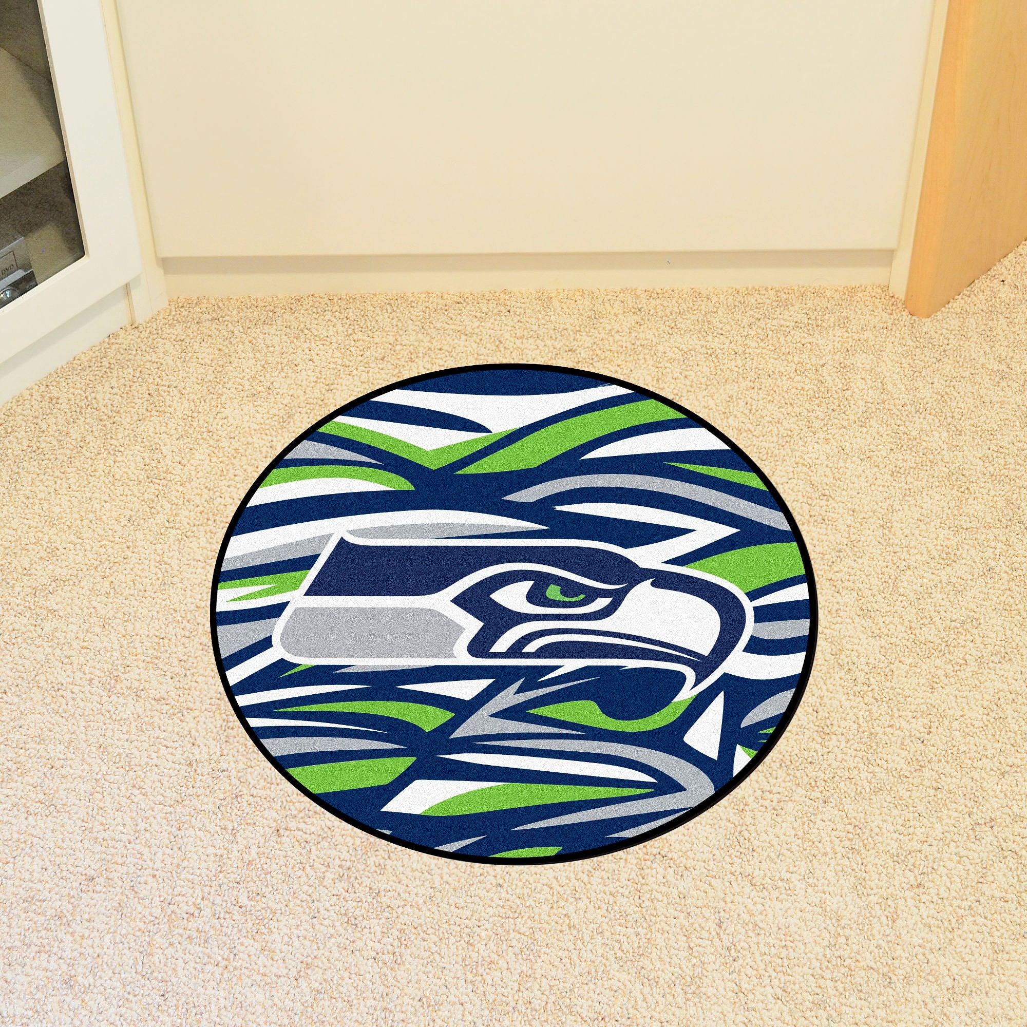 NFL Seattle Seahawks Living Room Floor Alfombras Seattle | Etsy