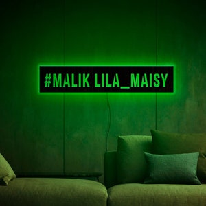 Custom gamertag sign, Gamer tag night light, Gamer tag led, Gamer tag lamp, Gamer tag gift, Personalized gamer sign led, Gamer tag neon