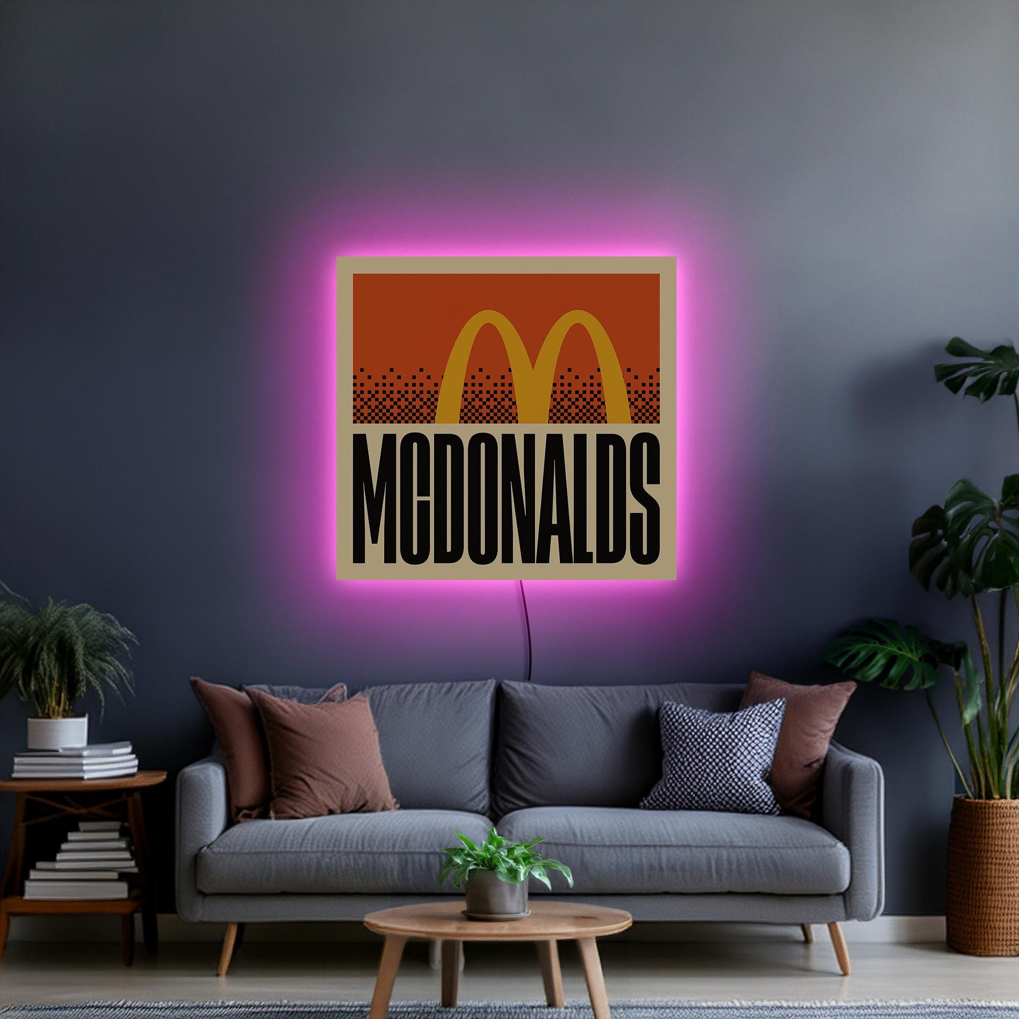 Mcdonalds Light up Sign - Etsy