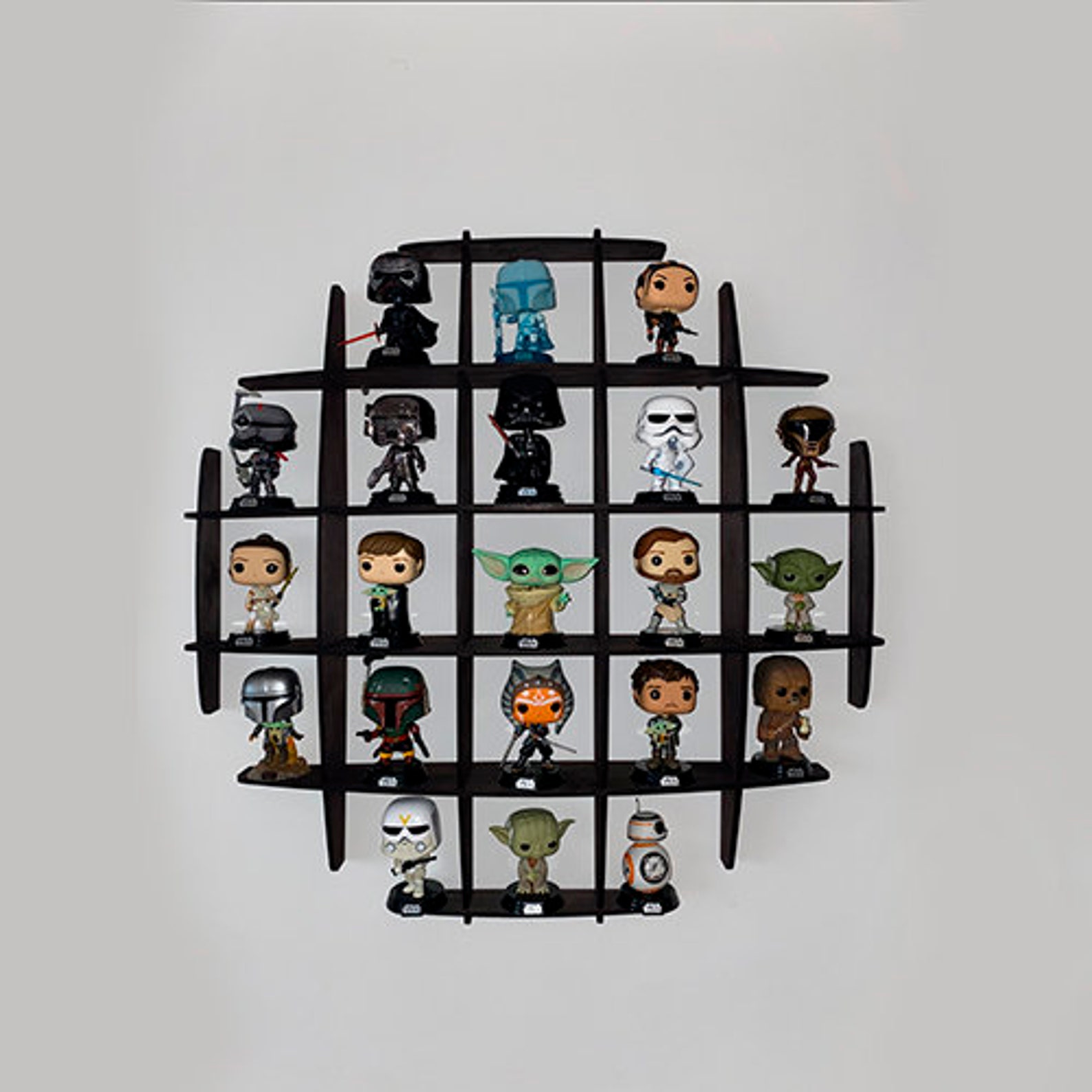 Figure Wall Shelf, Figure Wall Display Shelf, Floating Figure Shelf ...