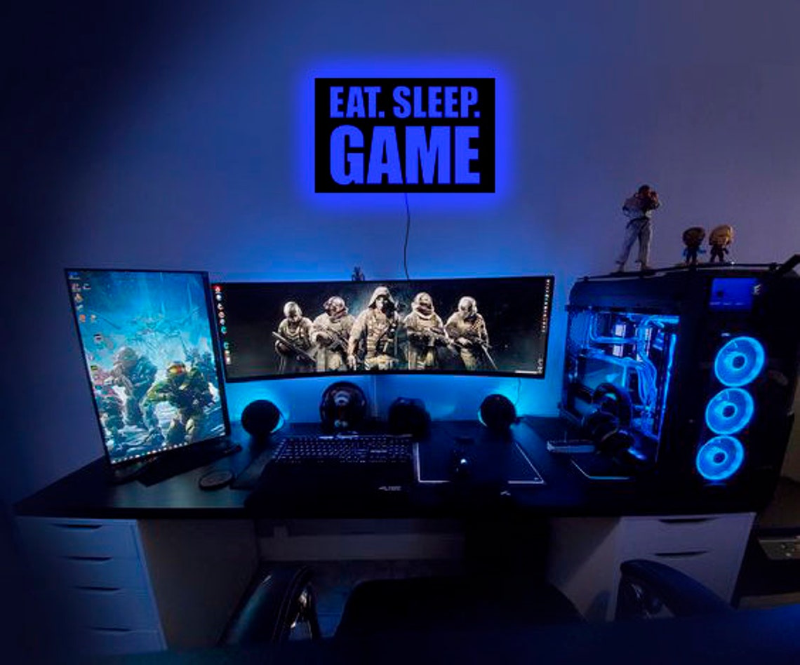 Game Room Led Light Game Room Light Game Room Led Decor Etsy