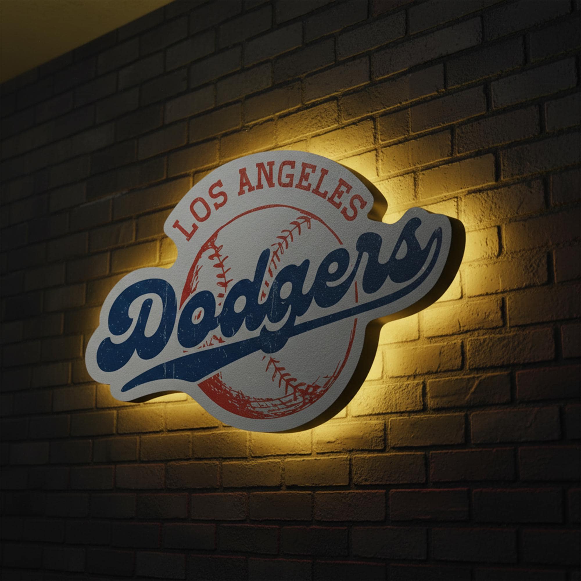 La Dodgers Neon Sign - Etsy