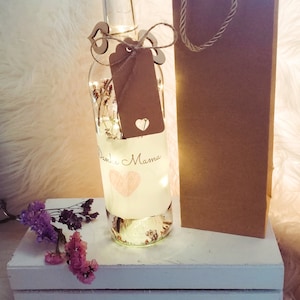 Mother&#39;s Day gift | Thank you mom | Personalized | Dried flowers in a jar | Wedding gift | Christening gift |