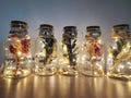 Wish fulfiller | Wedding money gift | Mother's Day gift | Dried flowers in a glass | Flower bottle | Gift certificate gift | Gift message | Mini bouquet