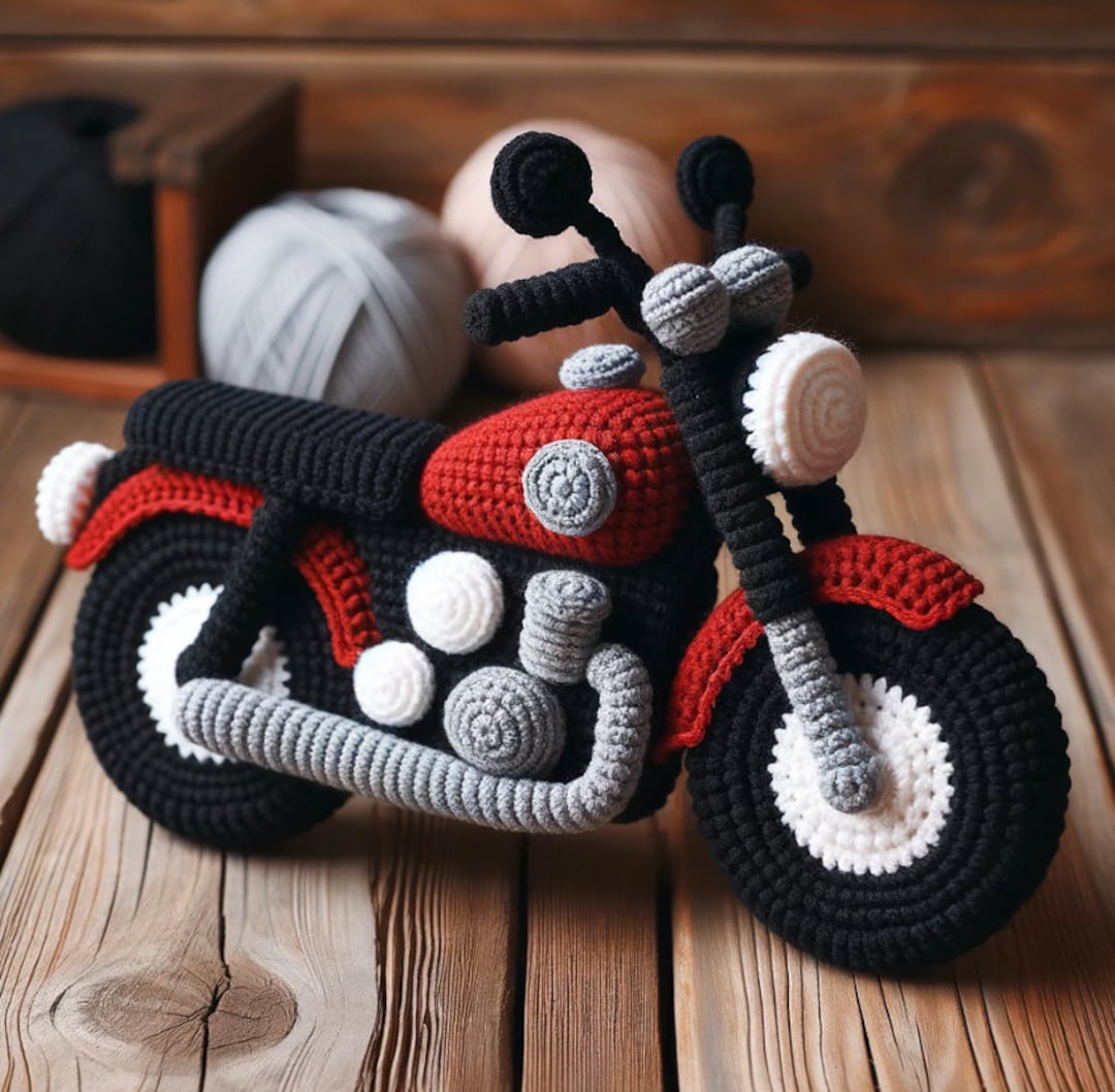 Stepbystep Guide to Crochet a Motorcycle Detailed Instructions for