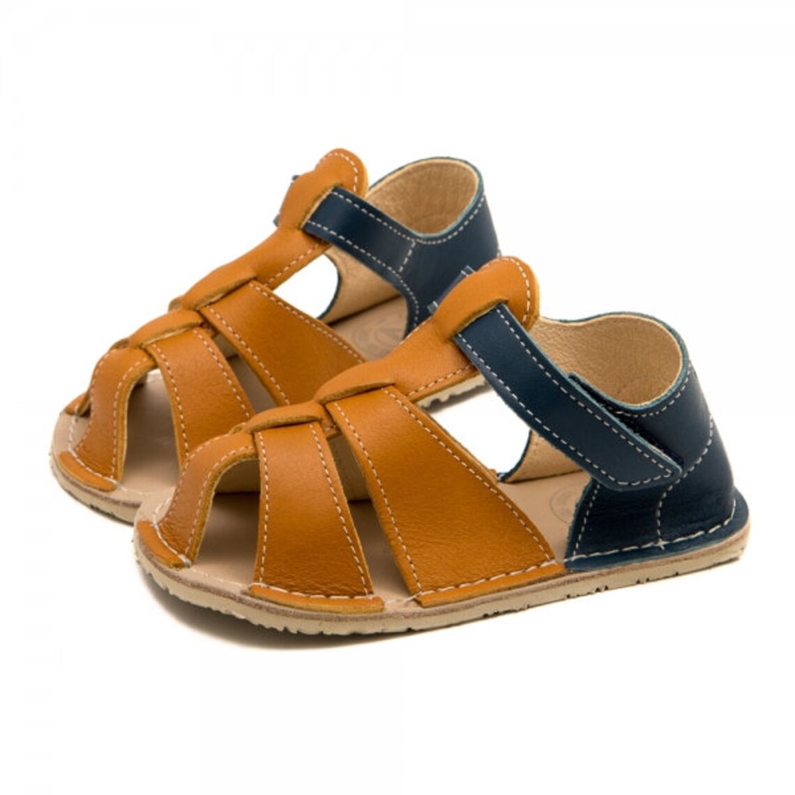 Toddler Boy Barefoot Sandals Vibram Soles Soft Sole Sandals Etsy